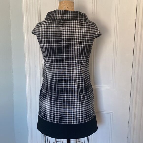 Express Black and White Tunic Dress Size Small - Picture 6 of 8